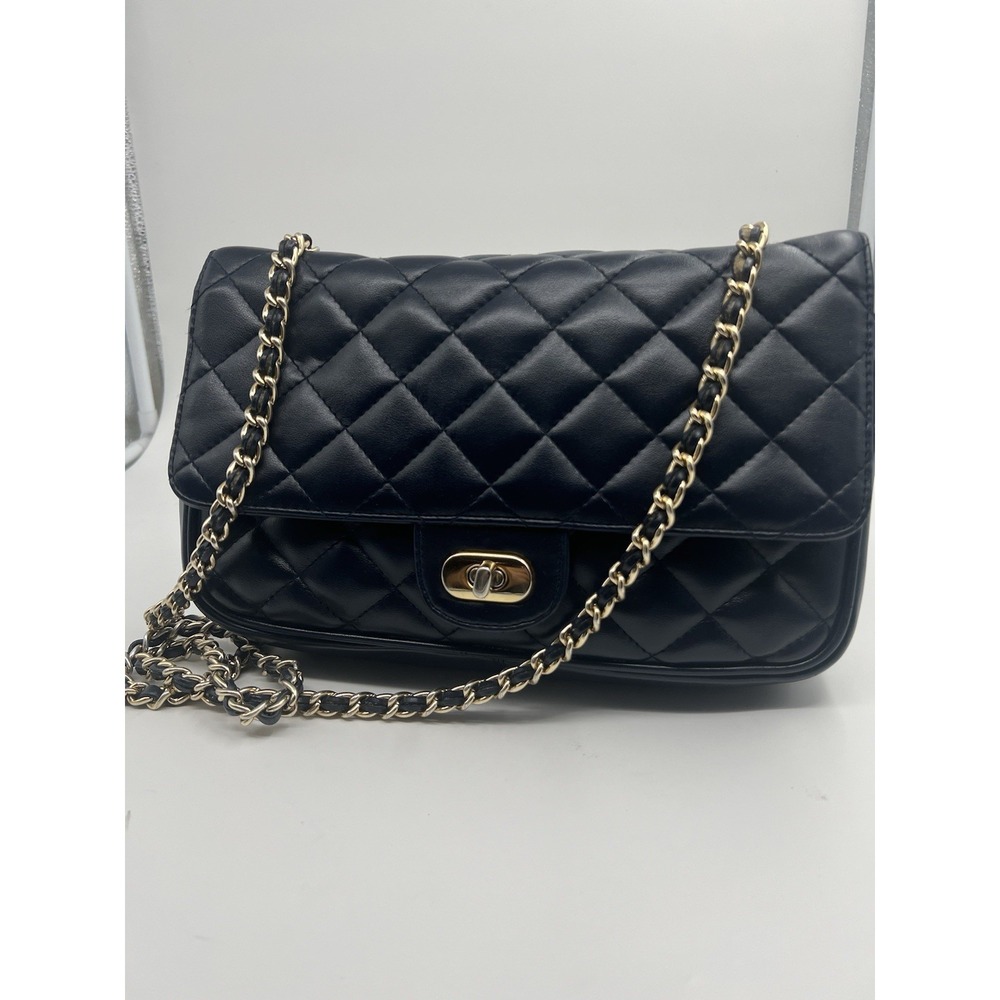Vintage Jennifer Moore soft black‎ Cross-body Bag